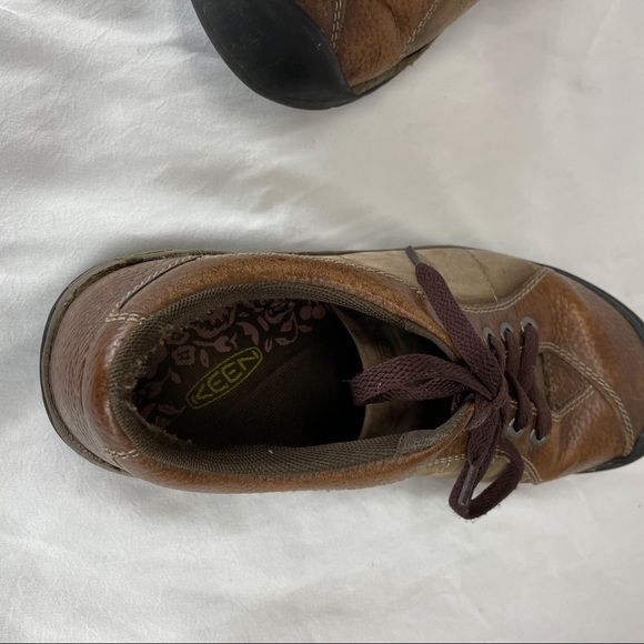 Keen Presidio Womens Comfort Hiking Shoe Leather - Picture 5 of 8